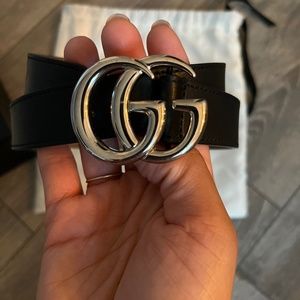 Leather Gucci Belt